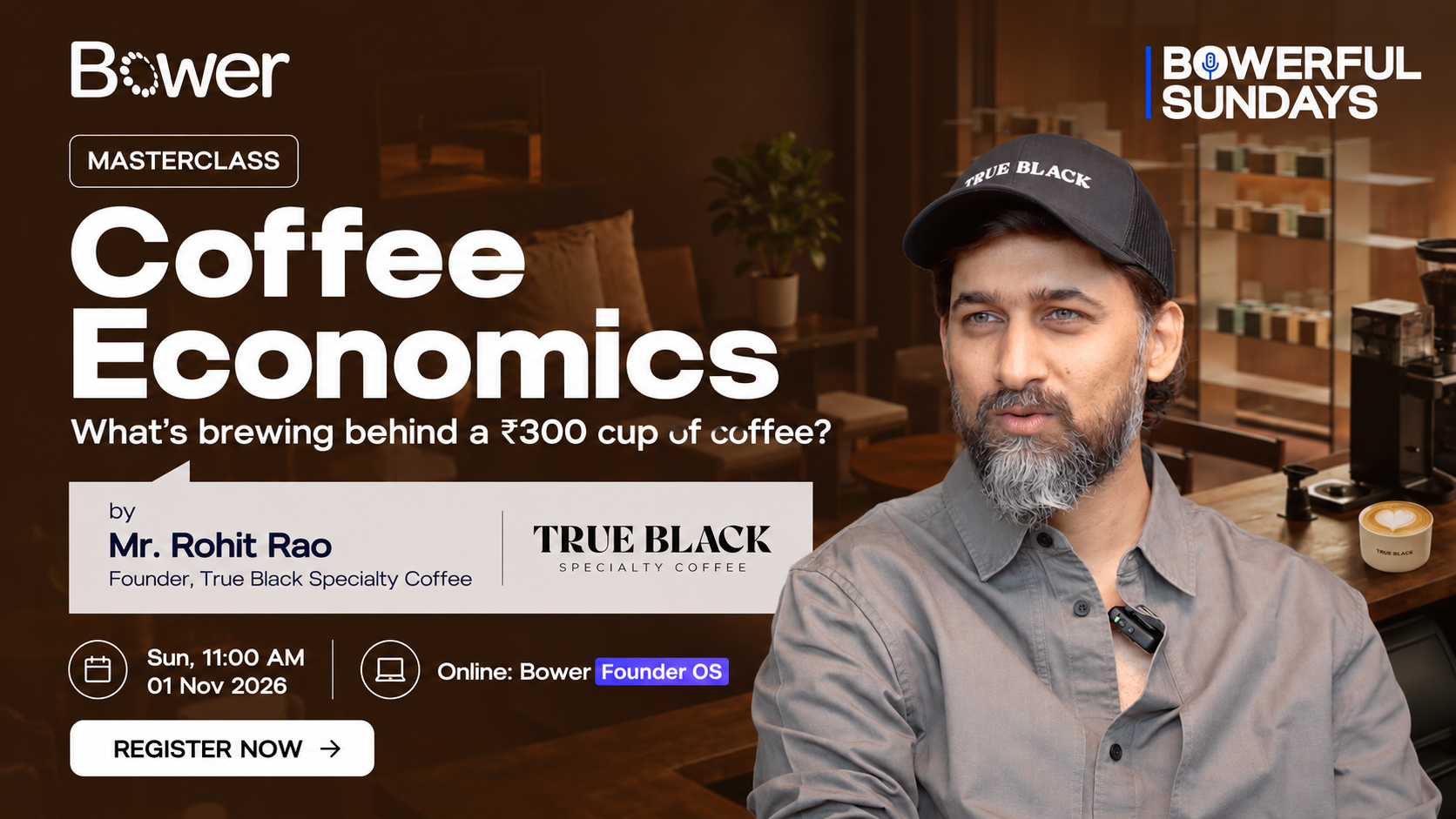 Bowerful Sunday - Coffee Economics with TrueBlack 